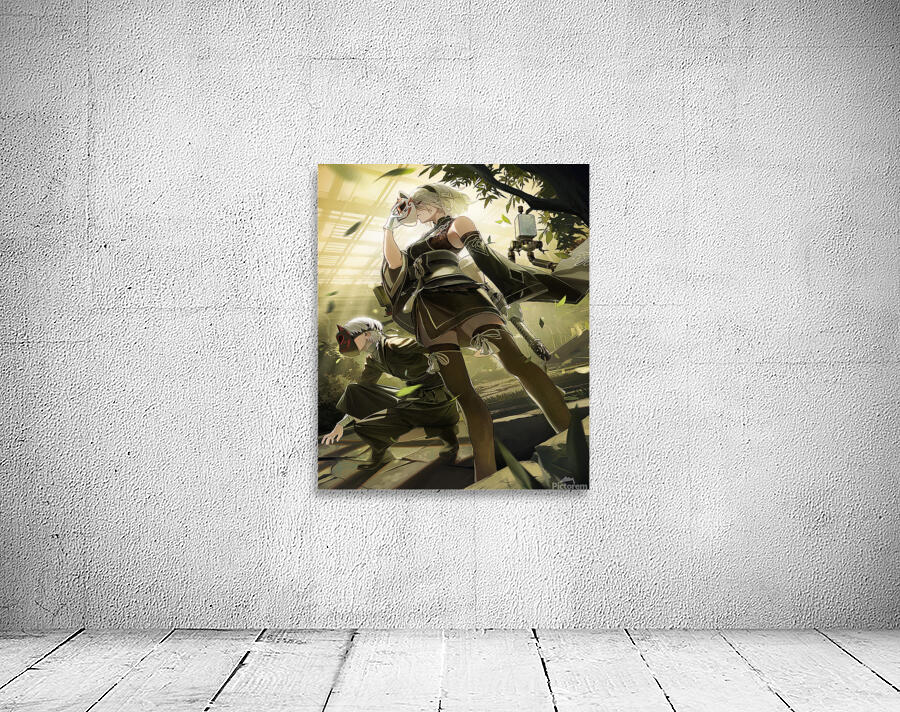 NieR Automata Wall Preview