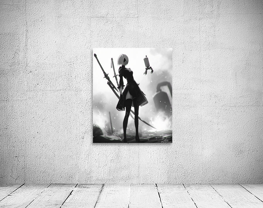 NieR Automata Wall Preview