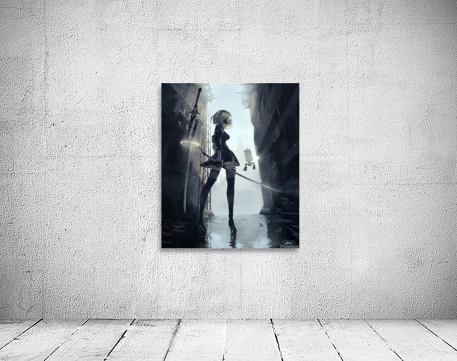 NieR Automata Wall Preview