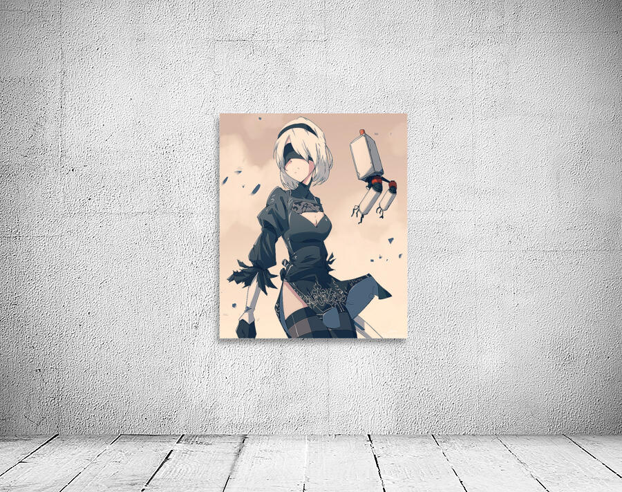 NieR Automata Wall Preview