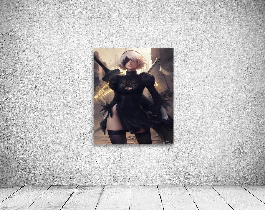 NieR Automata Wall Preview