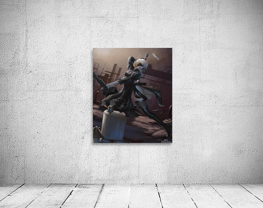 NieR Automata Wall Preview