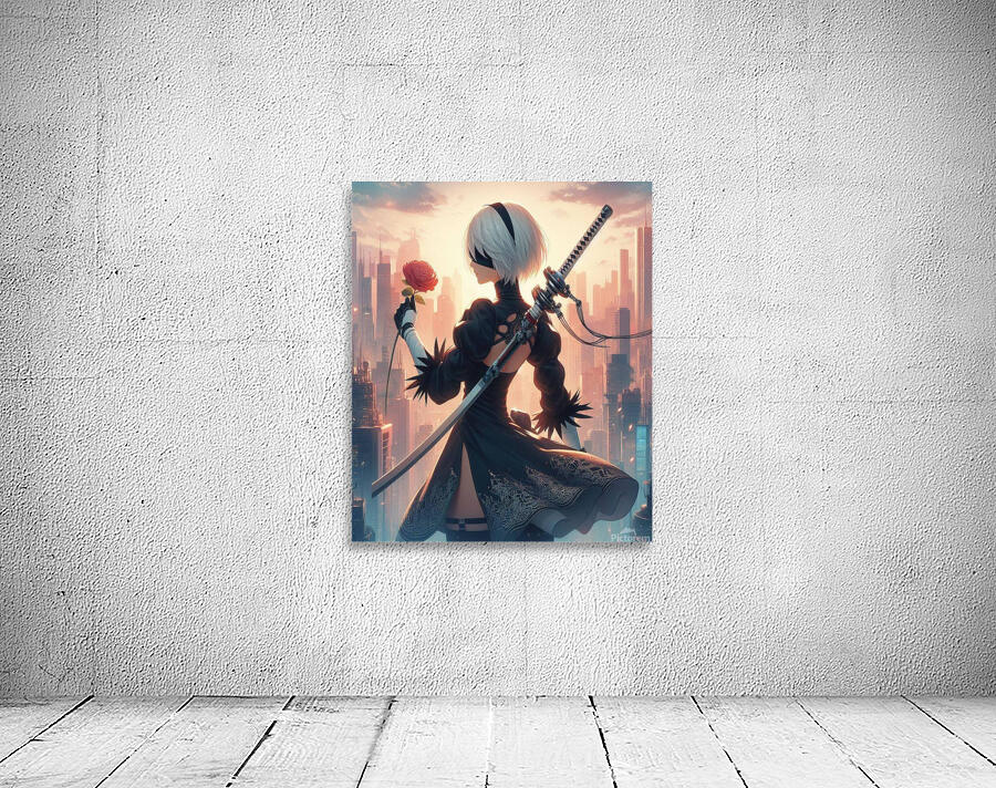 NieR Automata Wall Preview