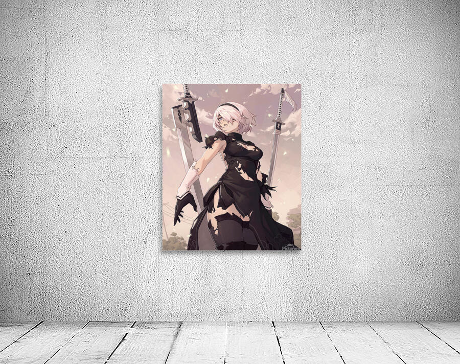 NieR Automata Wall Preview