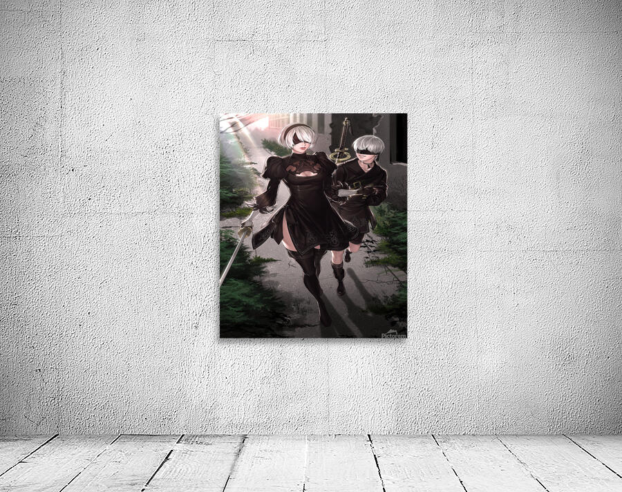 NieR Automata Wall Preview