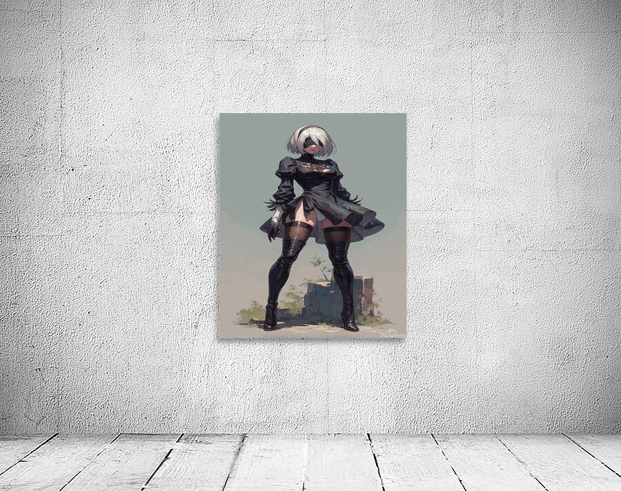 NieR Automata Wall Preview