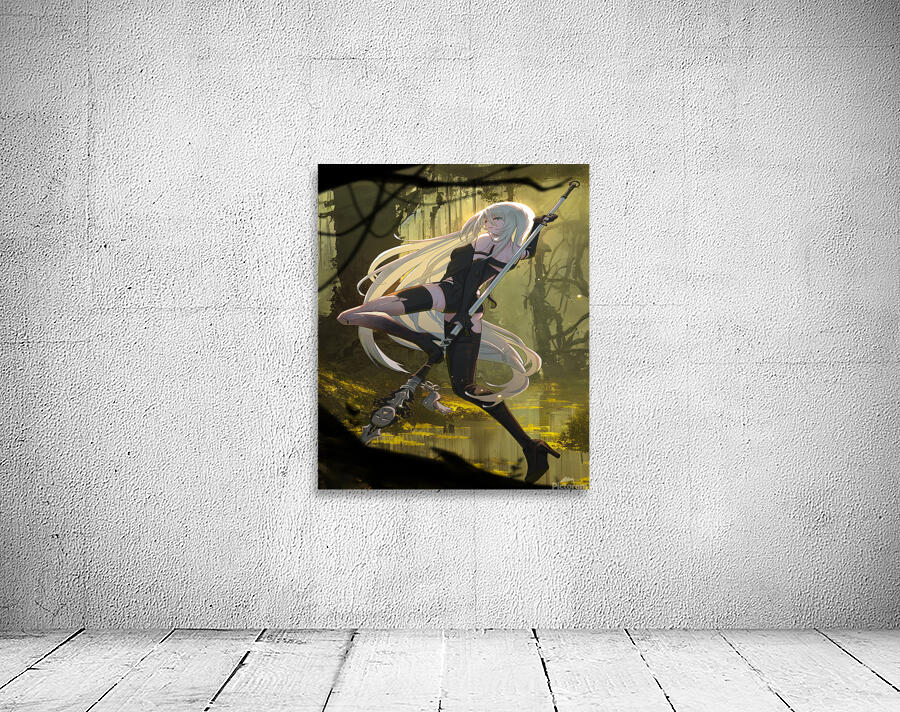 NieR Automata Wall Preview