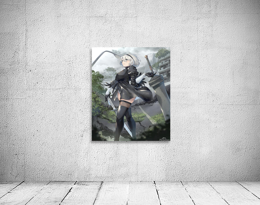 NieR Automata Wall Preview