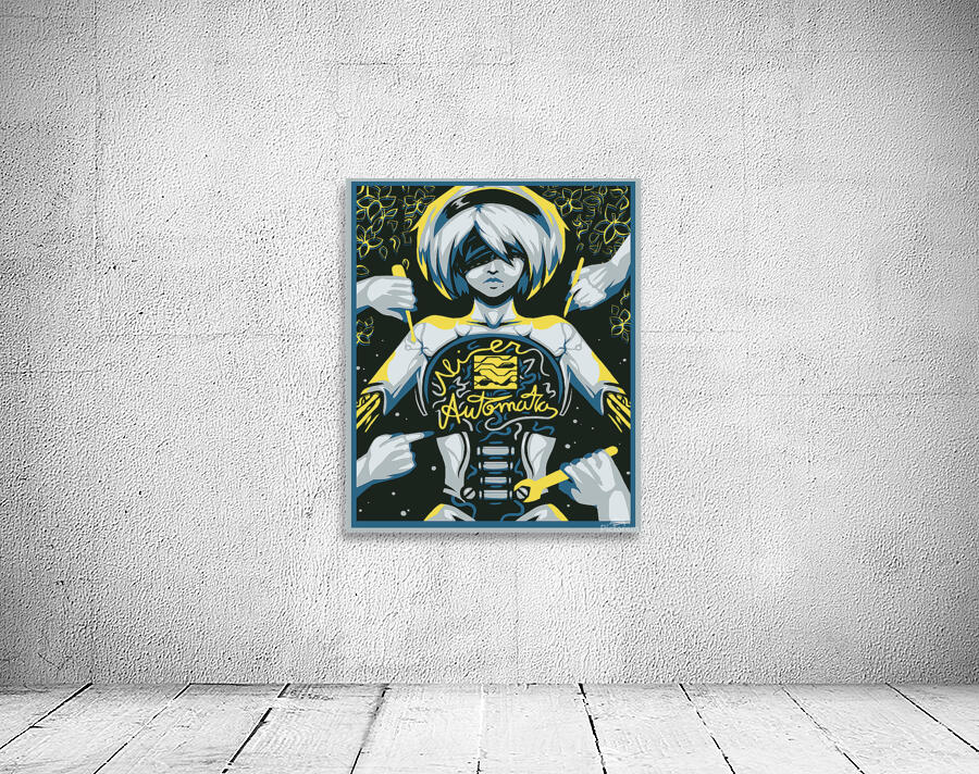 NieR Automata Wall Preview