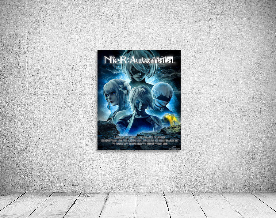 NieR Automata Wall Preview