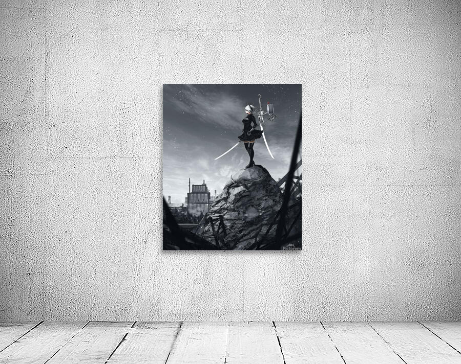NieR Automata Wall Preview