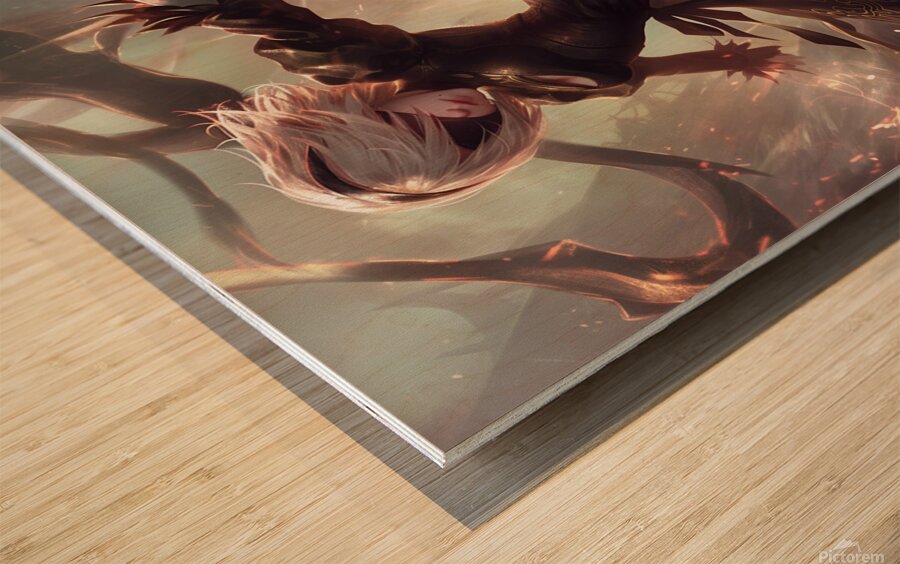 NieR Automata Wood print