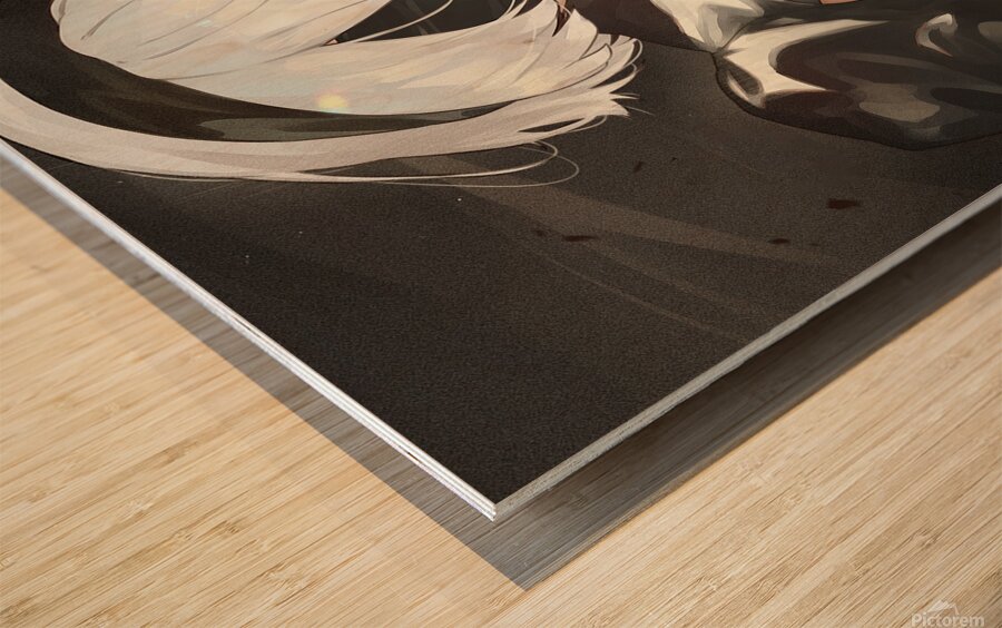 NieR Automata Wood print