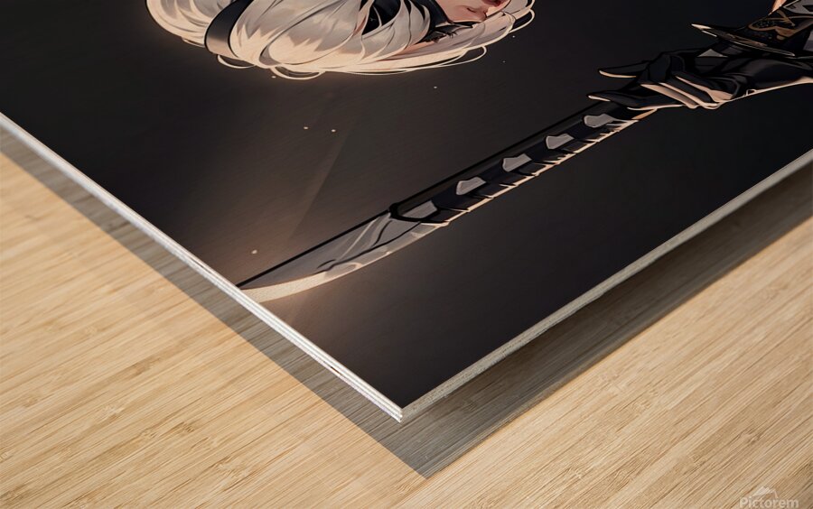 NieR Automata Wood print