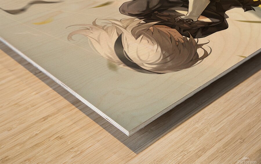 NieR Automata Wood print