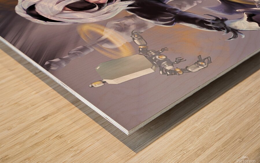 NieR Automata Wood print