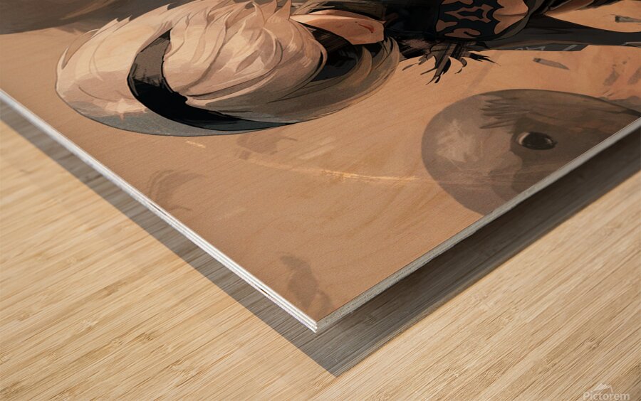 NieR Automata Wood print