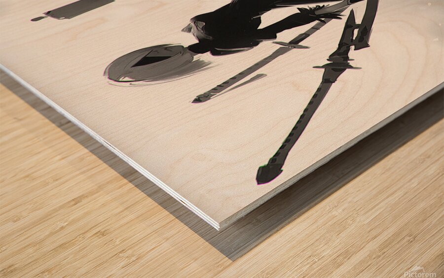 NieR Automata Wood print