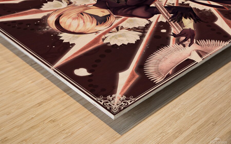 NieR Automata Wood print