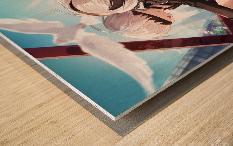 NieR Automata Wood print