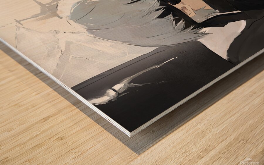 NieR Automata Wood print