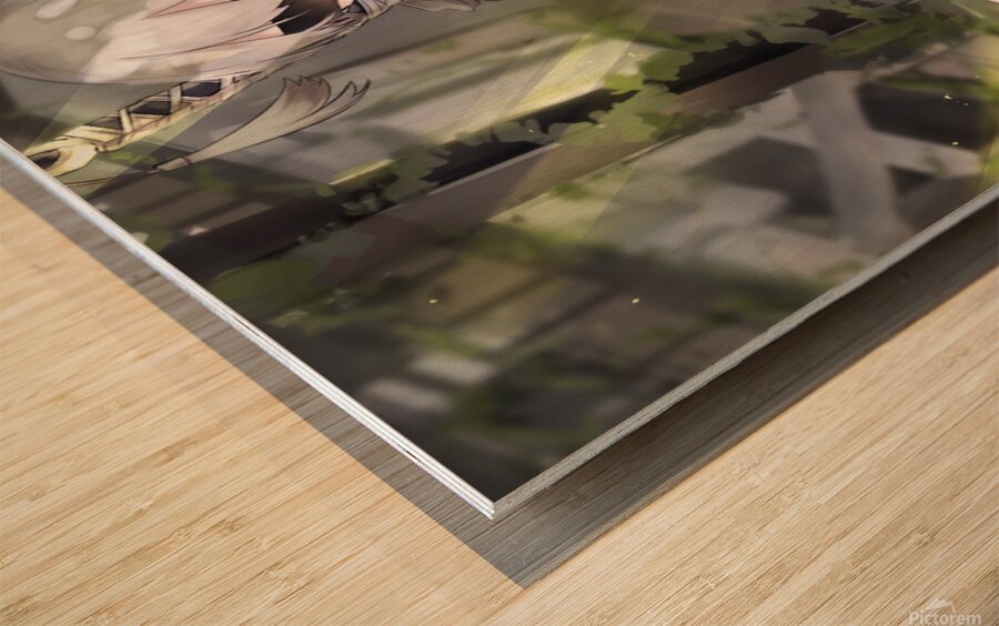 NieR Automata Wood print