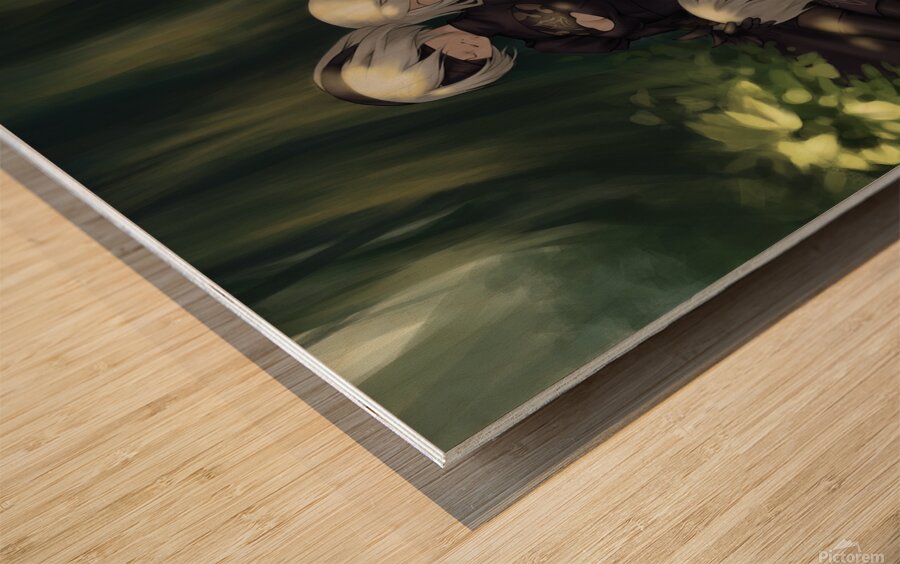 NieR Automata Wood print