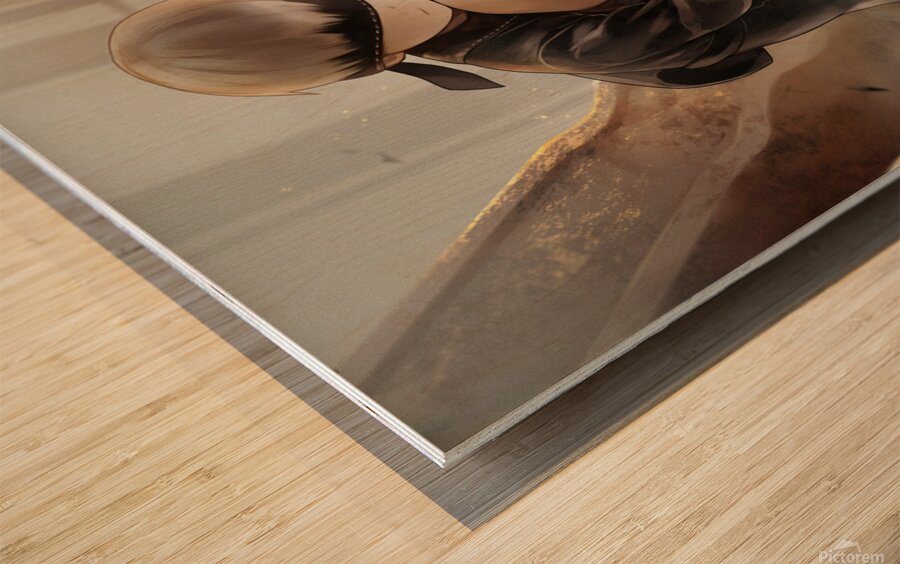 NieR Automata Wood print