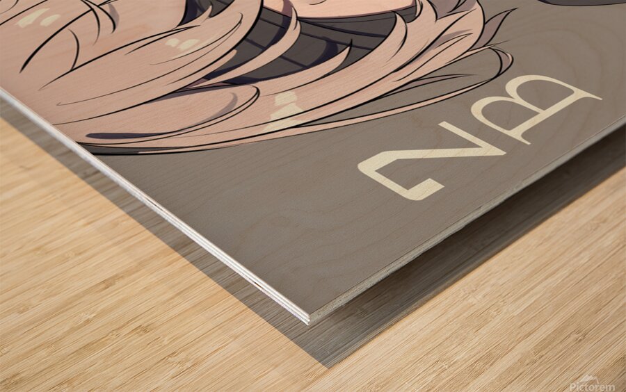 NieR Automata Wood print