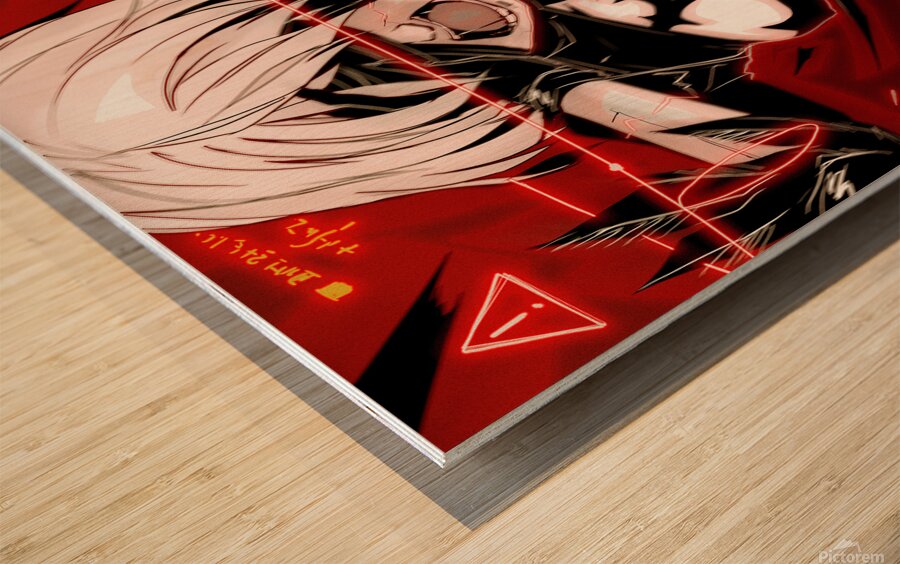 NieR Automata Wood print