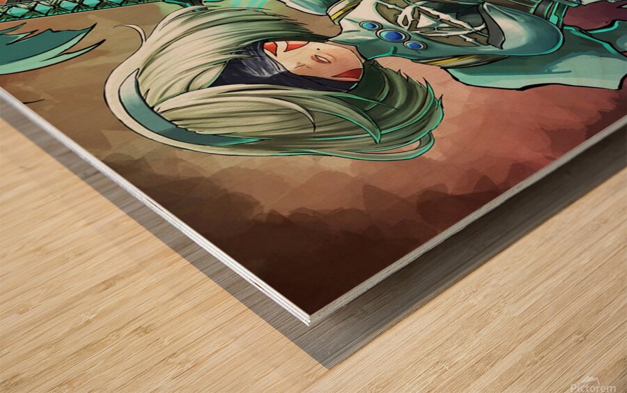NieR Automata Wood print