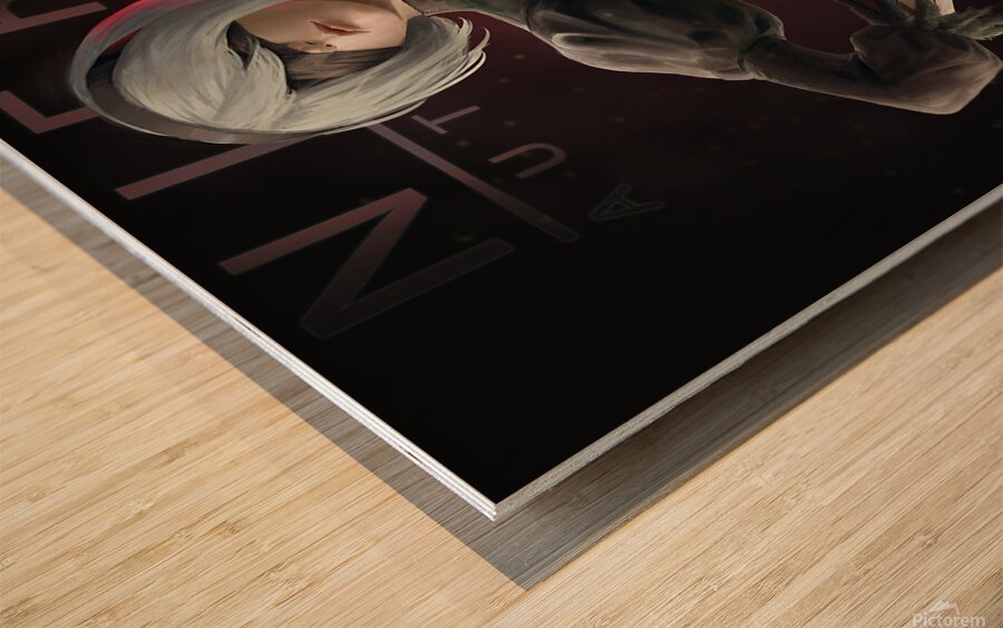 NieR Automata Wood print