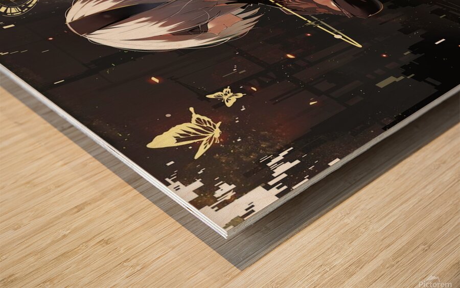 NieR Automata Wood print