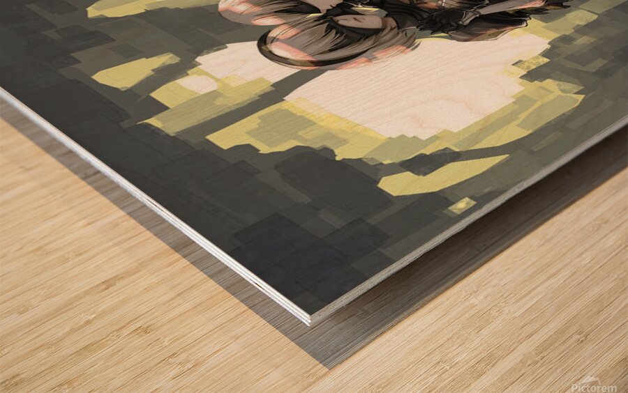NieR Automata Wood print