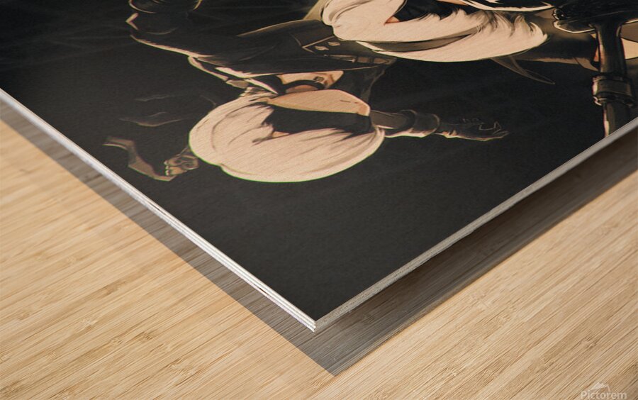 NieR Automata Wood print