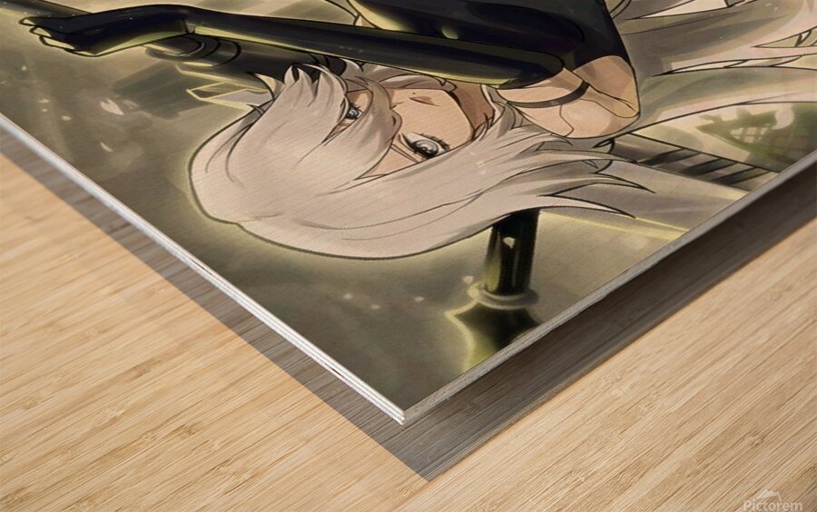 NieR Automata Wood print