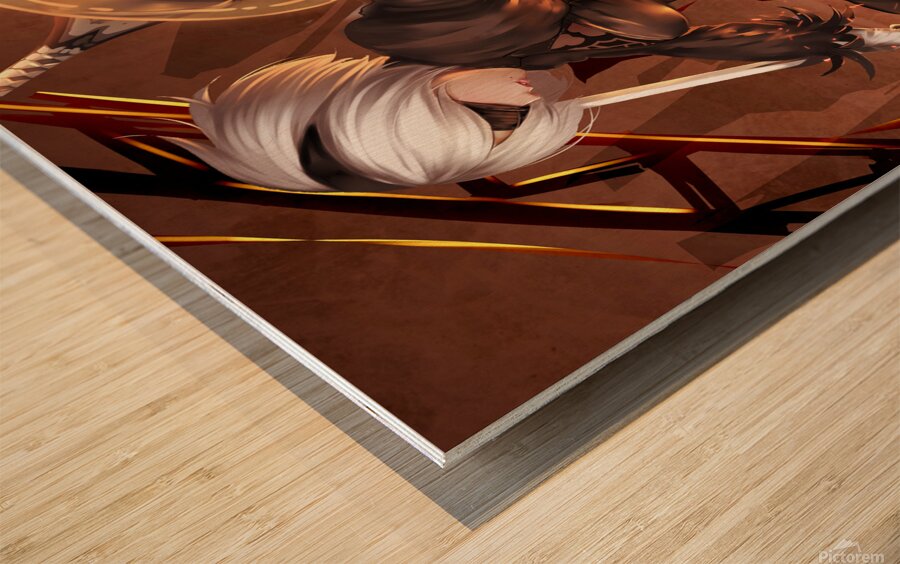 NieR Automata Wood print