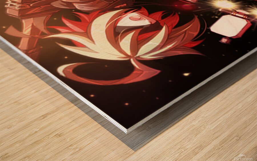 NieR Automata Wood print