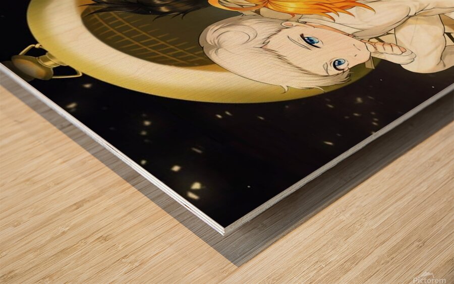 the promised neverland Wood print
