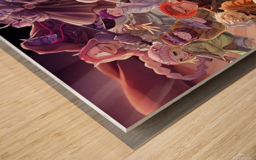the promised neverland Wood print
