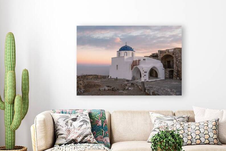 The Church In The Castle by Peter Orfankos
