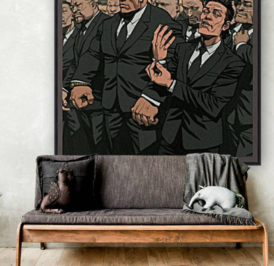 Art image  The men in Gypsy by Artist Rich Homi Dominique by Rich Homi Dominique
