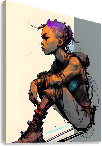 The Watcher Canvas Print