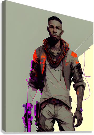The Detective Canvas Print