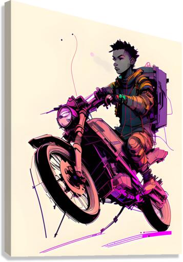 The Deliverer  Canvas Print