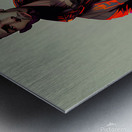 The Detective Metal print