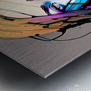 The Warrior Metal print