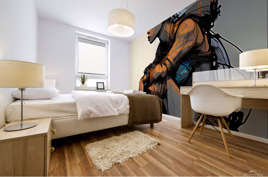 The Watcher Mural print