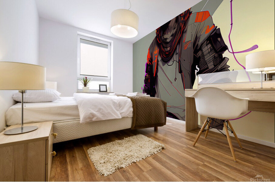 The Detective Mural print