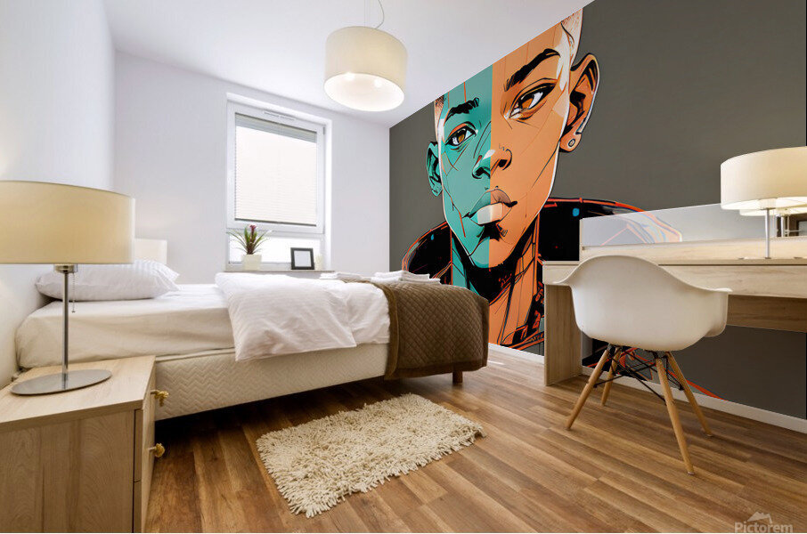 The Dreamer Mural print